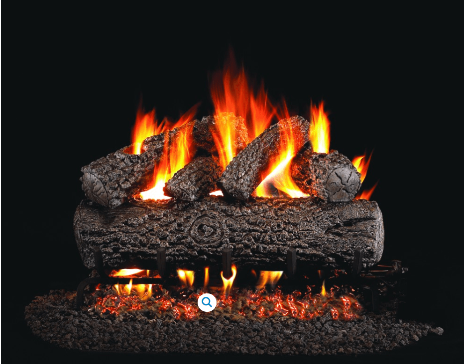 Peterson Gas Logs -30" RUGGED SPLIT OAK LOGS ONLY - RRSO30