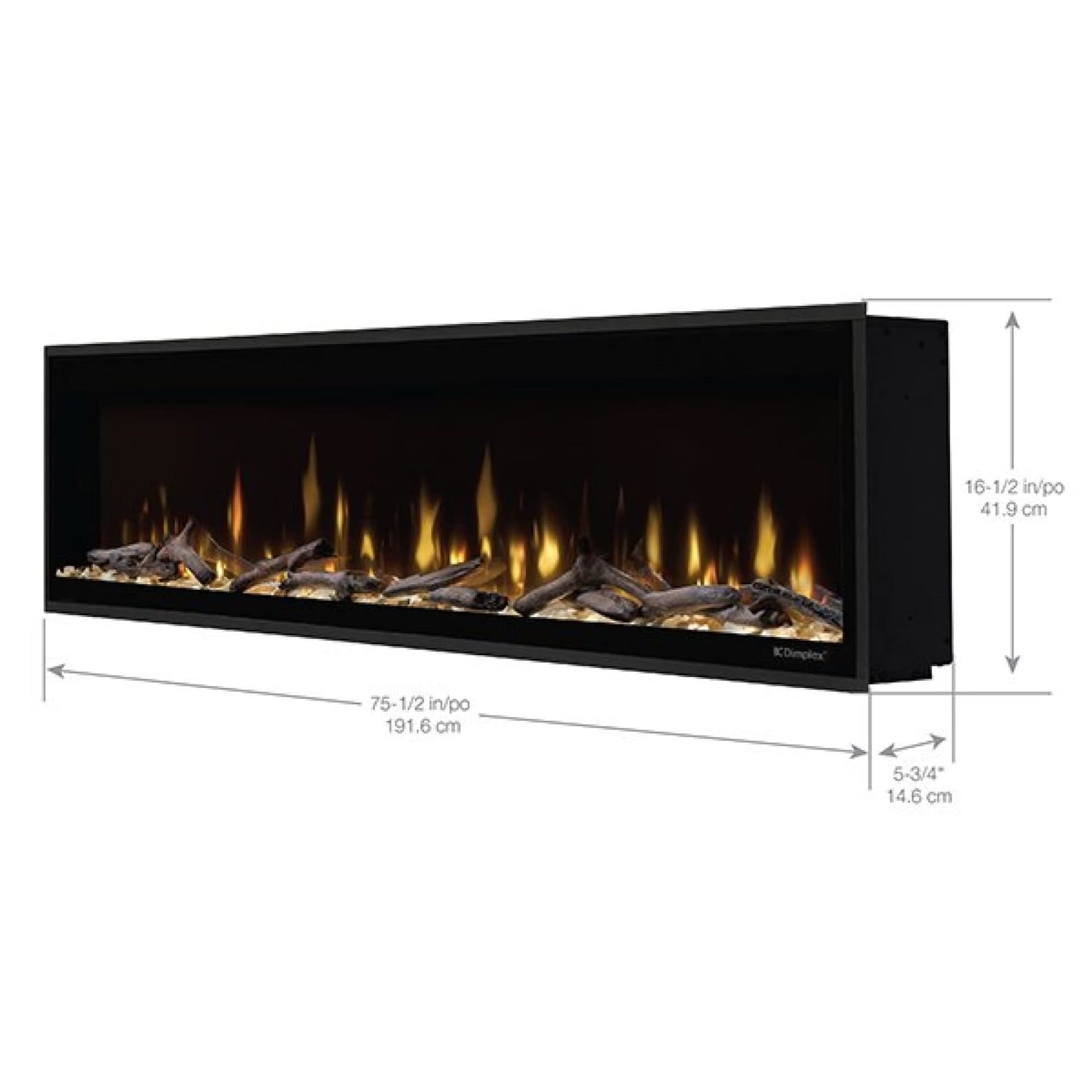 Dimplex Ignite Evolve 74-inch Linear Electric Fireplace- EVO74 - image 4