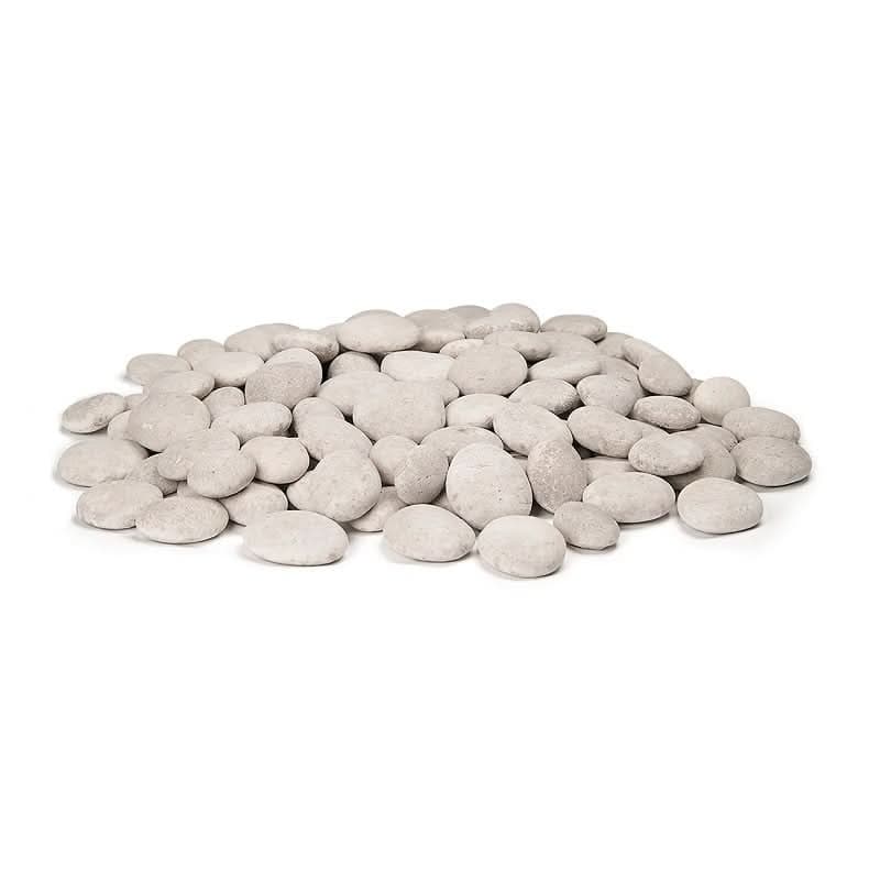 American Fyre Designs Creekstones for Firepit, Black- CSTN-20-B