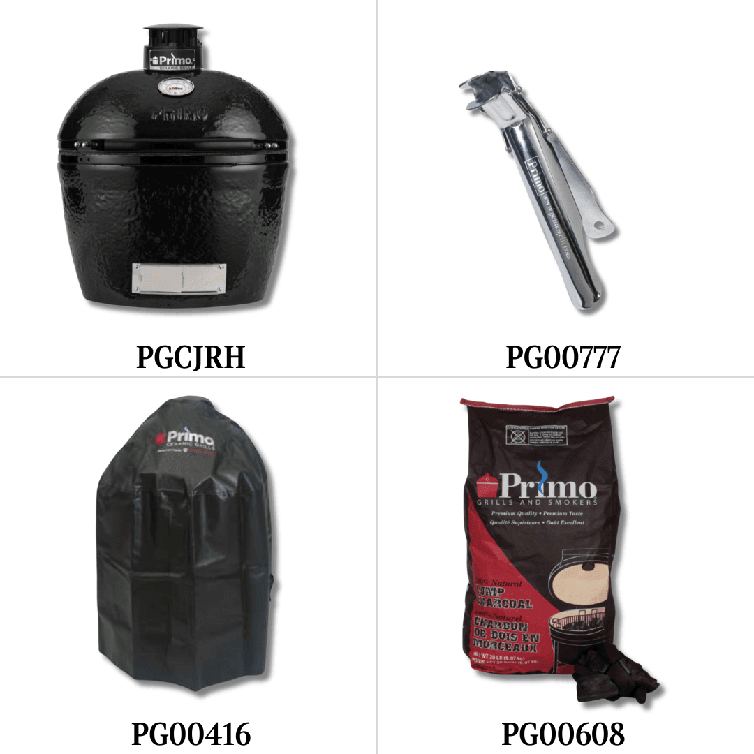 Primo PGCJRH with Double Side Burner, Cover and Single Access Door - PCKG1-PGCJRH