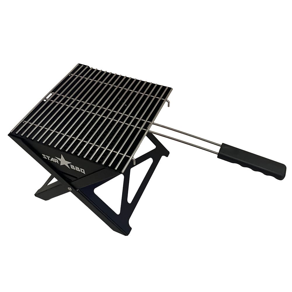StarBBQ Folding A-Frame Camper Charcoal Grill – Portable and Compact | StarBBQ-AFCG