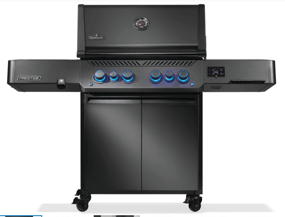 Napoleon Phantom Prestige® 500 Connected RSIB with Infrared Side and Rear Burner 4 Main Burners- P500VXRSIBPK-PHM