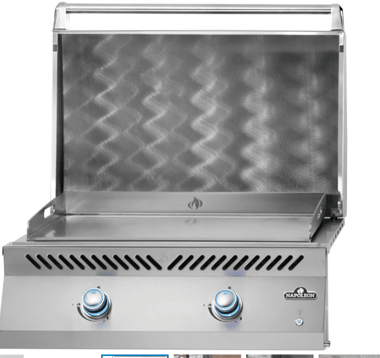 Napoleon Built-In 700 Series 32 Griddle Stainless Steel 2 Burners LP- BIG32FTPSS - image 3