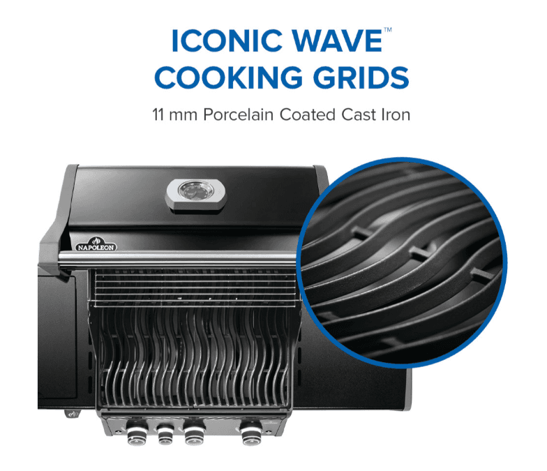 Napoleon Rogue® PRO 425 SIB with Infrared Side Burner 3 Burners LP- RP425SIBPK-2 - image 6