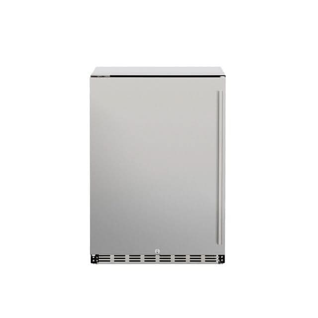 TrueFlame 24" 5.3C Deluxe Outdoor Rated Fridge Right to Left Opening- TF-RFR-24D-R