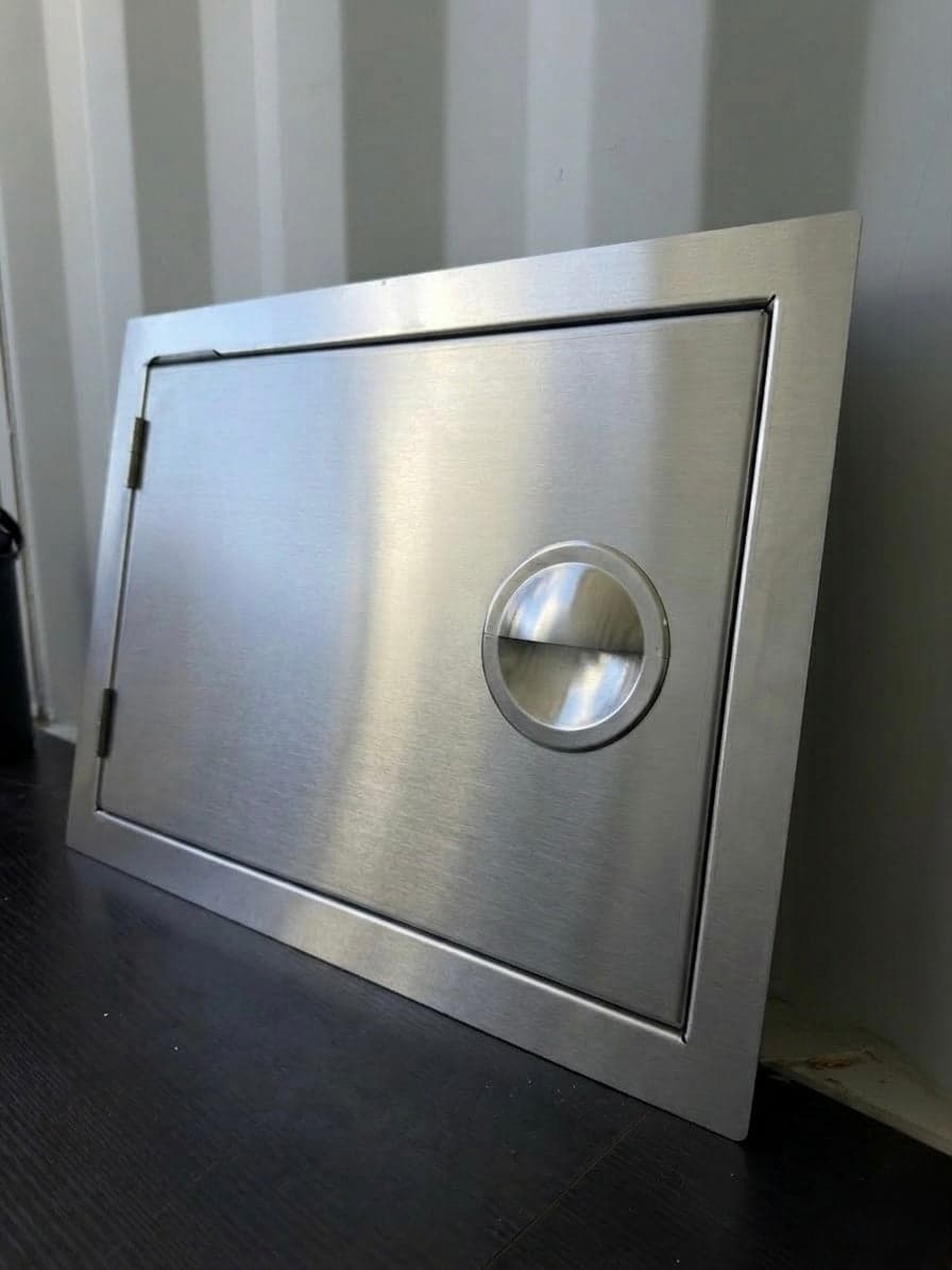 PCM 14" x 20" Professional Series Stainless Steel Horizontal Access Door - PCM-200-14X20H-OB - image 2