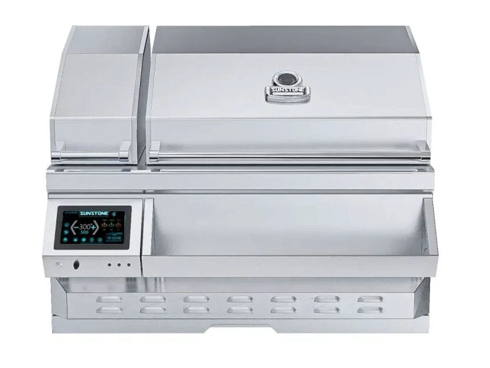 Sunstone 40-Inch Built-In Electric Pellet Grill with Cold Smoker