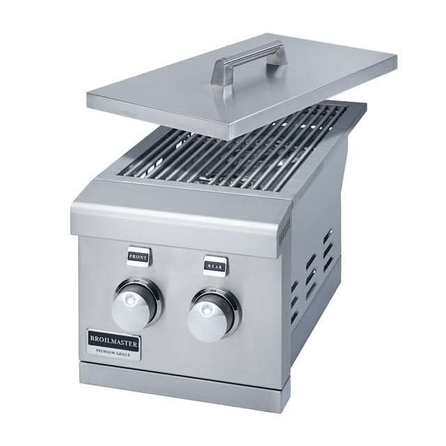 Broilmaster Side Burner - Double, 12-in., Slide-in - BSABF12N