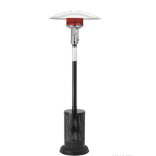 Sunglo A270 Black Stainless Steel Freestanding Liquid Propane Gas - A270BK