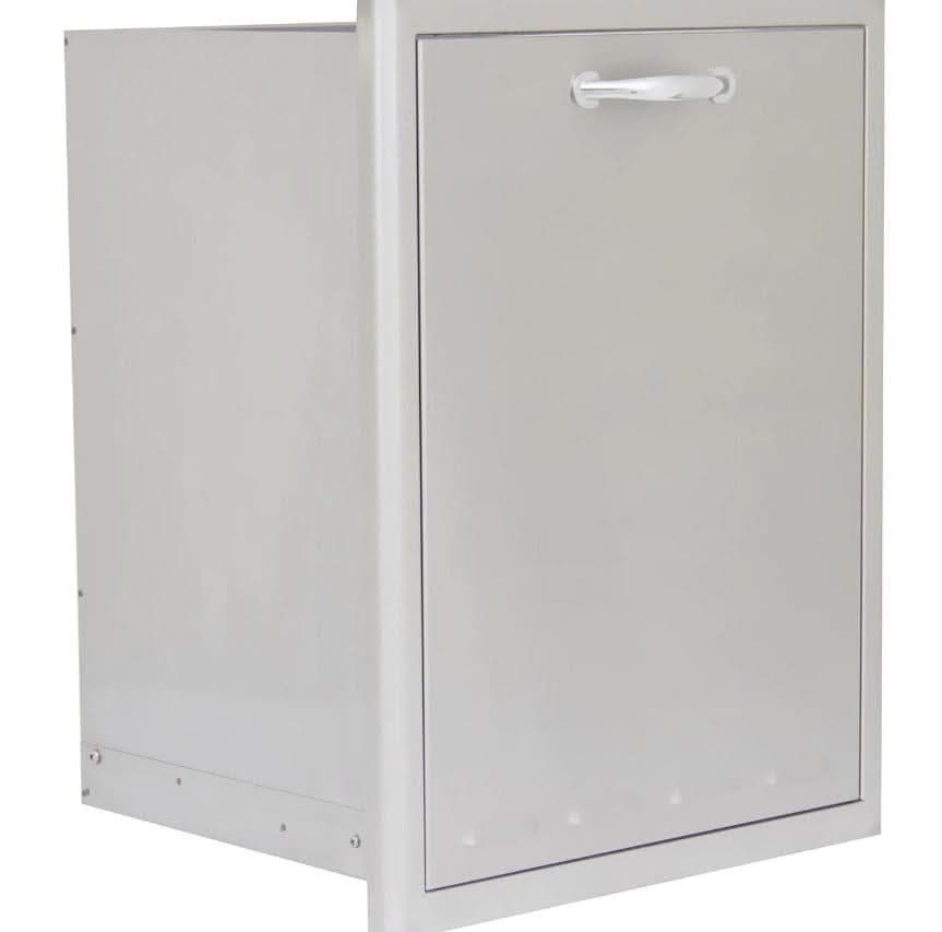 Blaze 20-Inch Stainless Steel Roll-Out Trash / Propane Tank Drawer - BLZ-TRLP-DRW-H