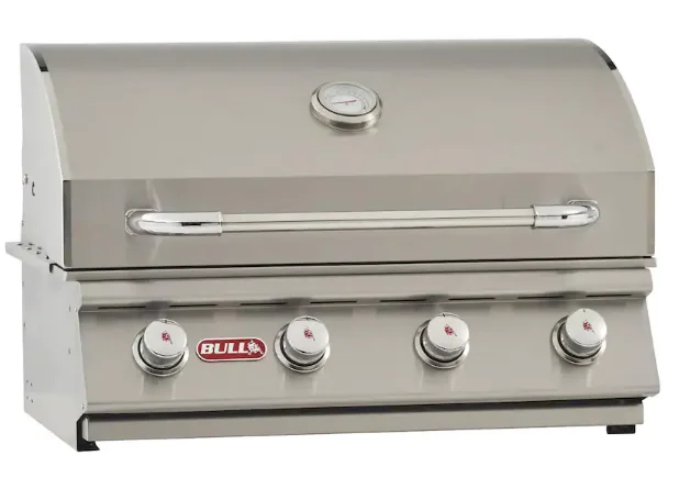 Bull Outlaw - 30-Inch 4-Burner Built-In Grill - Liquid Propane Gas - 26038