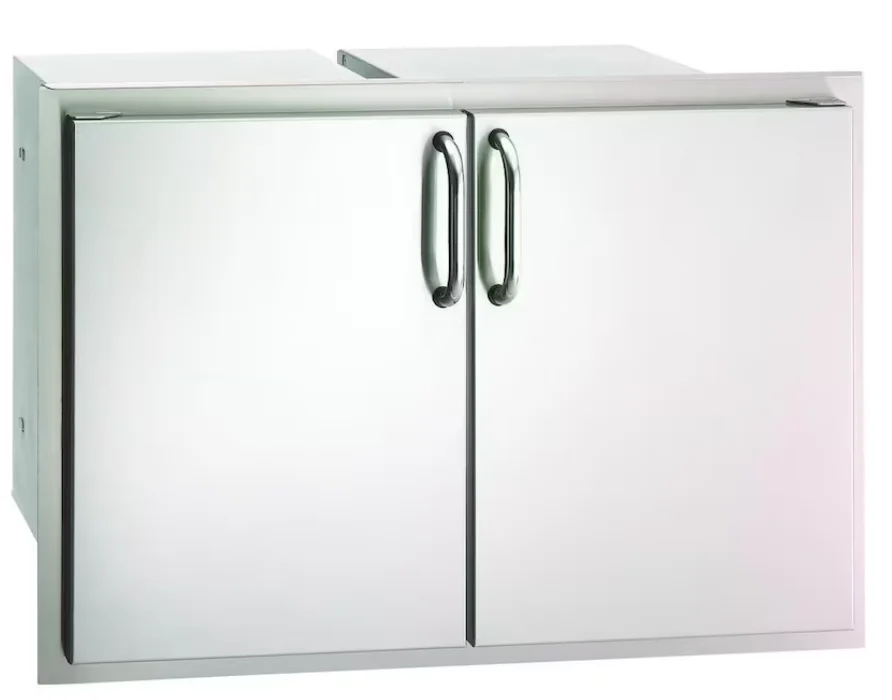 Fire Magic Select 30-Inch Enclosed Cabinet Storage With Drawers - 33930S-22