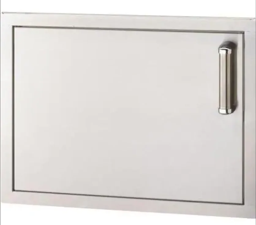 Fire Magic Premium Flush 20-Inch Left-Hinged Single Access Door - Horizontal With Soft Close - 53914SC-L