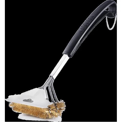 Napoleon Triple-Row Grill Brush with Brass Bristles - 62058