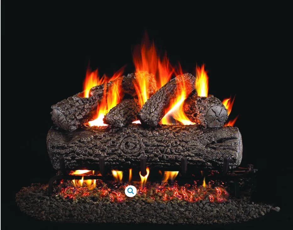 Peterson Gas Logs -30" RUGGED SPLIT OAK LOGS ONLY - RRSO30