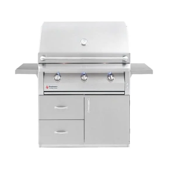 RCS ARG - 36-Inch 3-Burner Freestanding Grill - Liquid Propane Gas - ARG36 CK