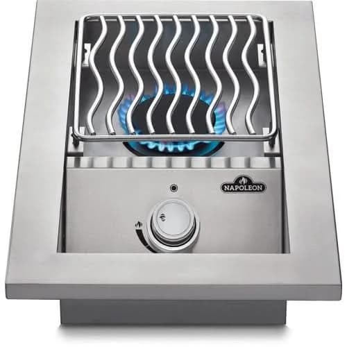 Napoleon Built In Series Single Range Top Drop In Natural Gas Burner - BI10RTNSS