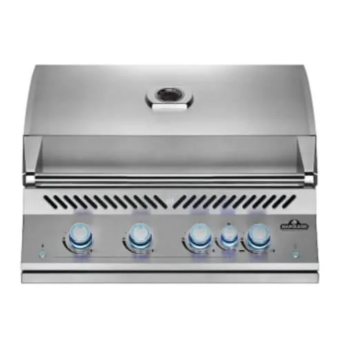 Napoleon 700 Series 32 RB - 32-Inch 4-Burner Built-In Grill with Infrared Rear Burner - Natural Gas - BIG32RBNSS