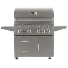 Bonfire Whistler - 34-Inch 4-Burner Freestanding Grill - Liquid Propane Gas - CBF4DD-LP