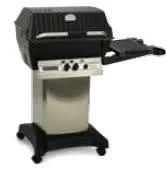 Broilmaster P4X Series - 24-Inch 2-Burner Freestanding Grill with Removable Casters - Liquid Propane - P4X + PCB1