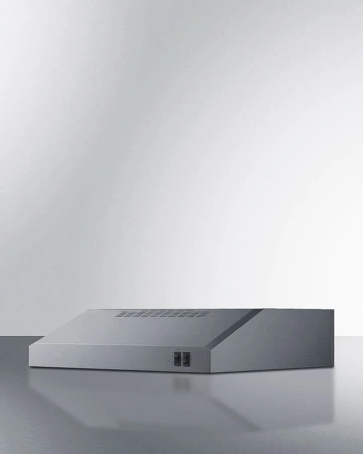 Summit 20 Under Cabinet Convertible Range Hood Stainless Steel - HC20SS