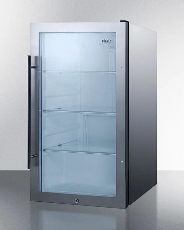 Summit 19-Inch Outdoor Refrigerator Stainless Steel - SPR489OSCSS