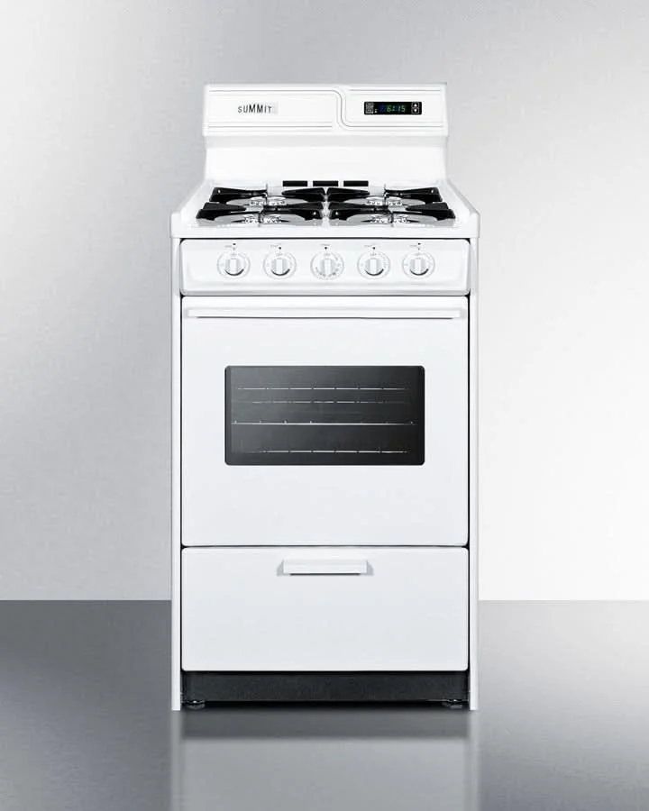 Summit - 20 Wide Gas Range - WNM1307KW