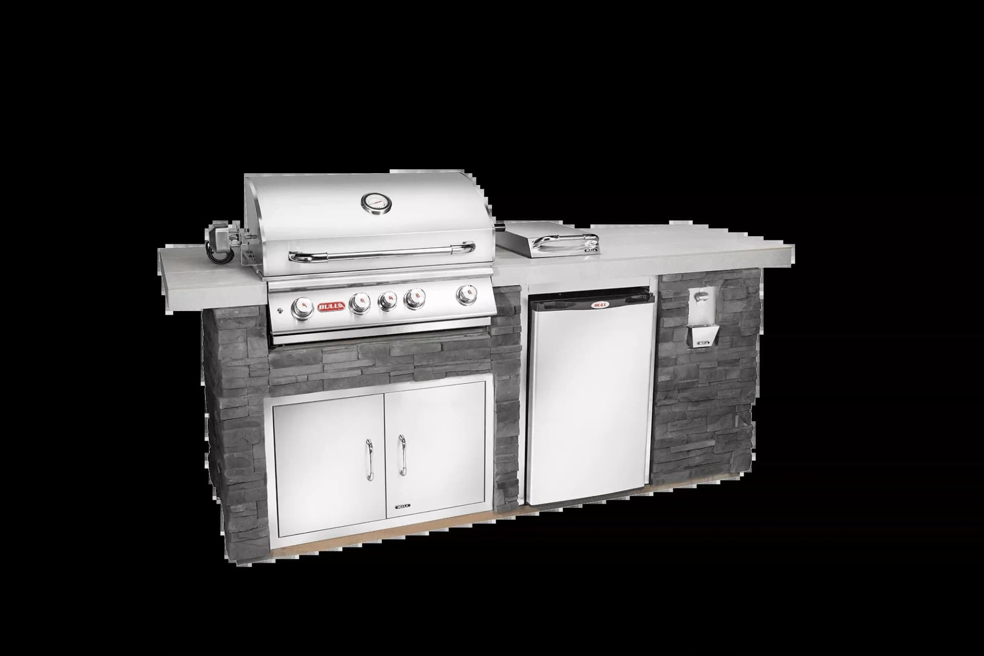Bull Island Outdoor Kitchen Rock Base - 31011-LP