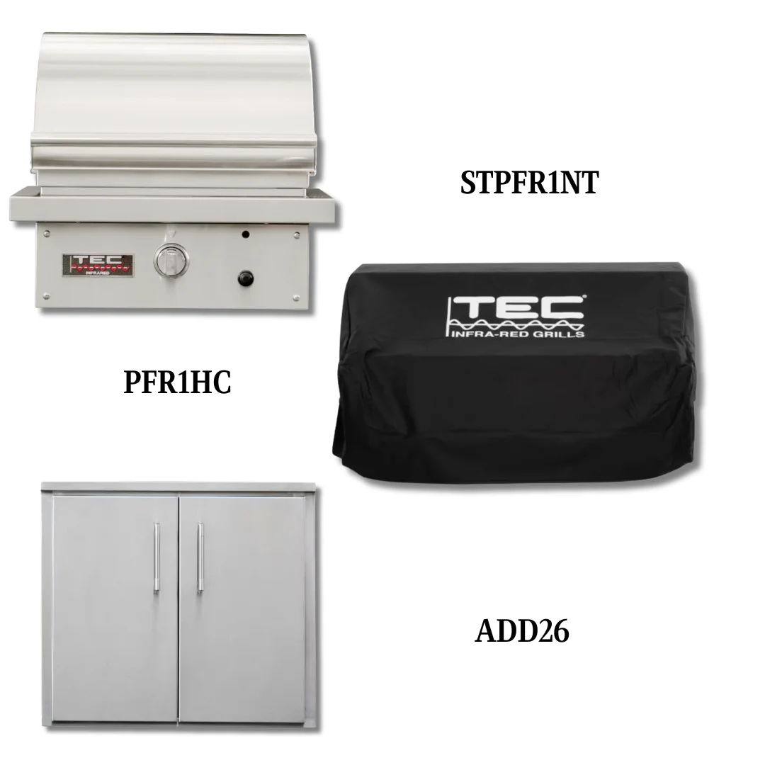 TEC STPFR1NT Natural Gas with Cover and Double Access Door - PCKG1-STPFR1NT