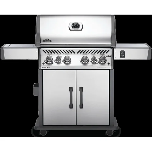 Napoleon Rogue SE 525 RSIB - 4-Burner Freestanding Grill with Infrared Rear Burner and Side Burners - Liquid Propane Gas - RSE525RSIBPSS-1