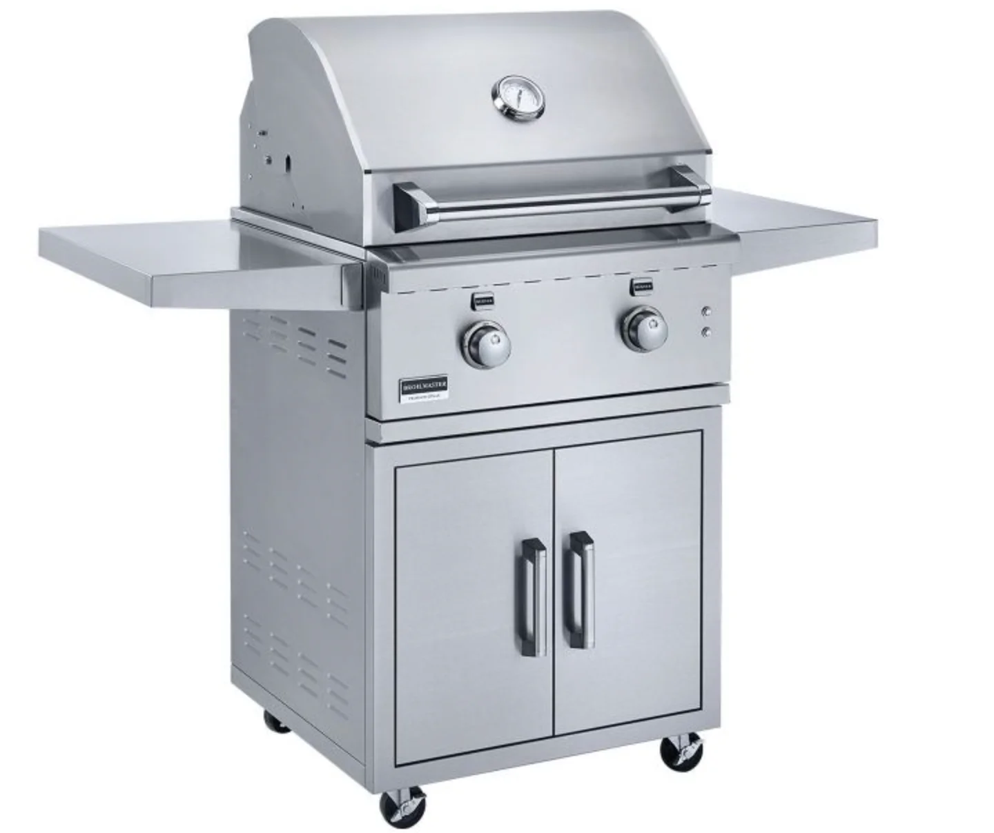 Broilmaster 26" Freestanding Stainless Steel Gas Grill - BSG262N+BSACT26