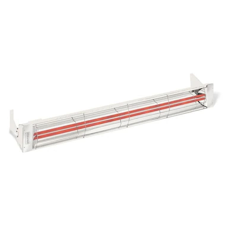 Infratech WD-Series 61 1/4-Inch 6000W Dual Element Electric Infrared Patio Heater, 480V, Biscuit - WD6048BI