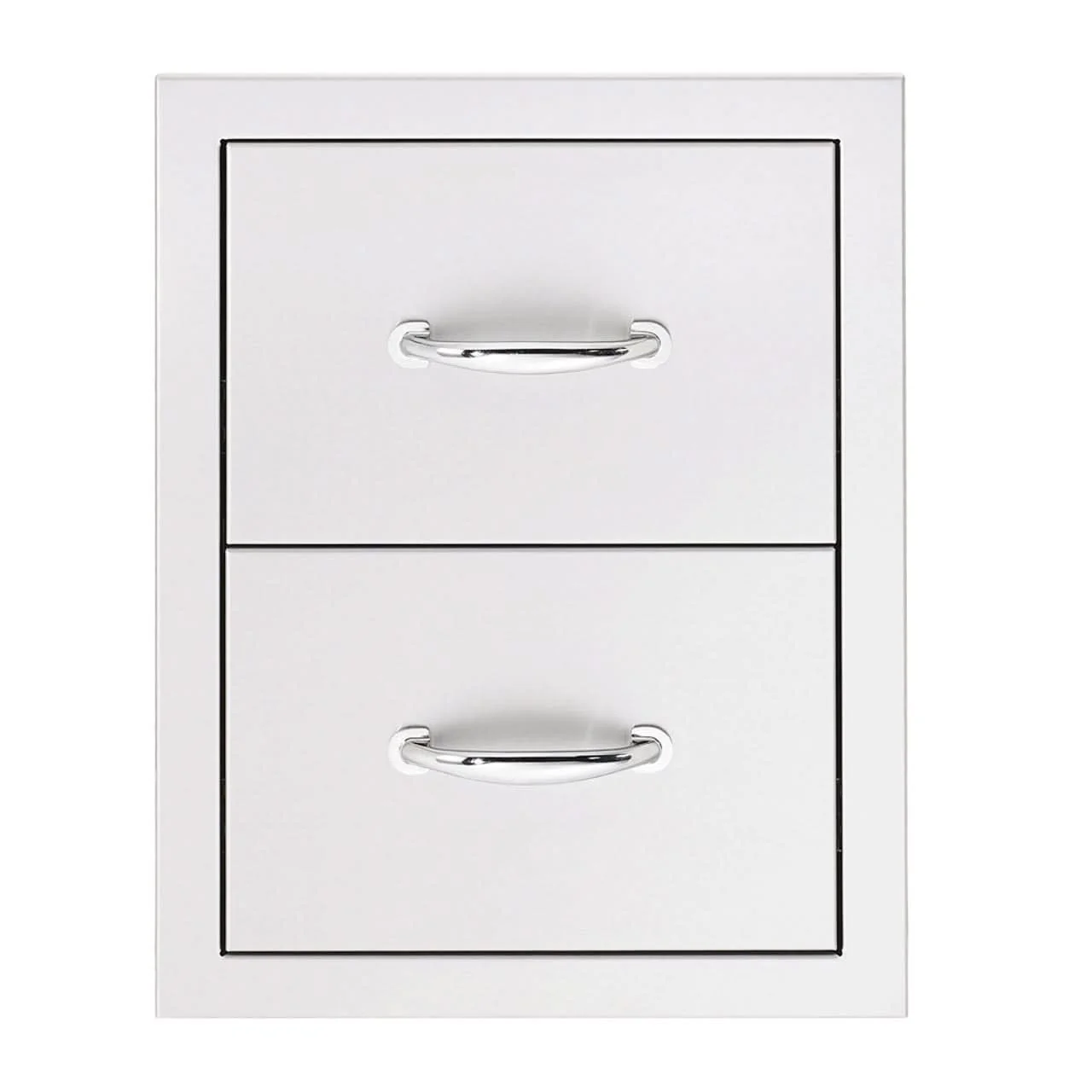 TrueFlame 17" Double Drawer Masonry Frame Return- TF-DR2-17M-A