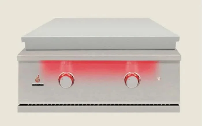 TrueFlame - 30-Inch 2-Burner Built-In Griddle - Natural Gas- TFG30-NG