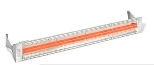 Infratech WD-Series 39-Inch 5000W Dual Element Electric Infrared Patio Heater, 277V, Stainless Steel - WD5027SS