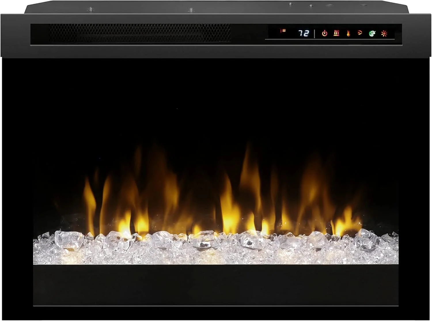 Dimplex Multi-Fire XHD 26-inch Plug-in Electric Firebox with Acrylic Ember Media Bed- XHD26G