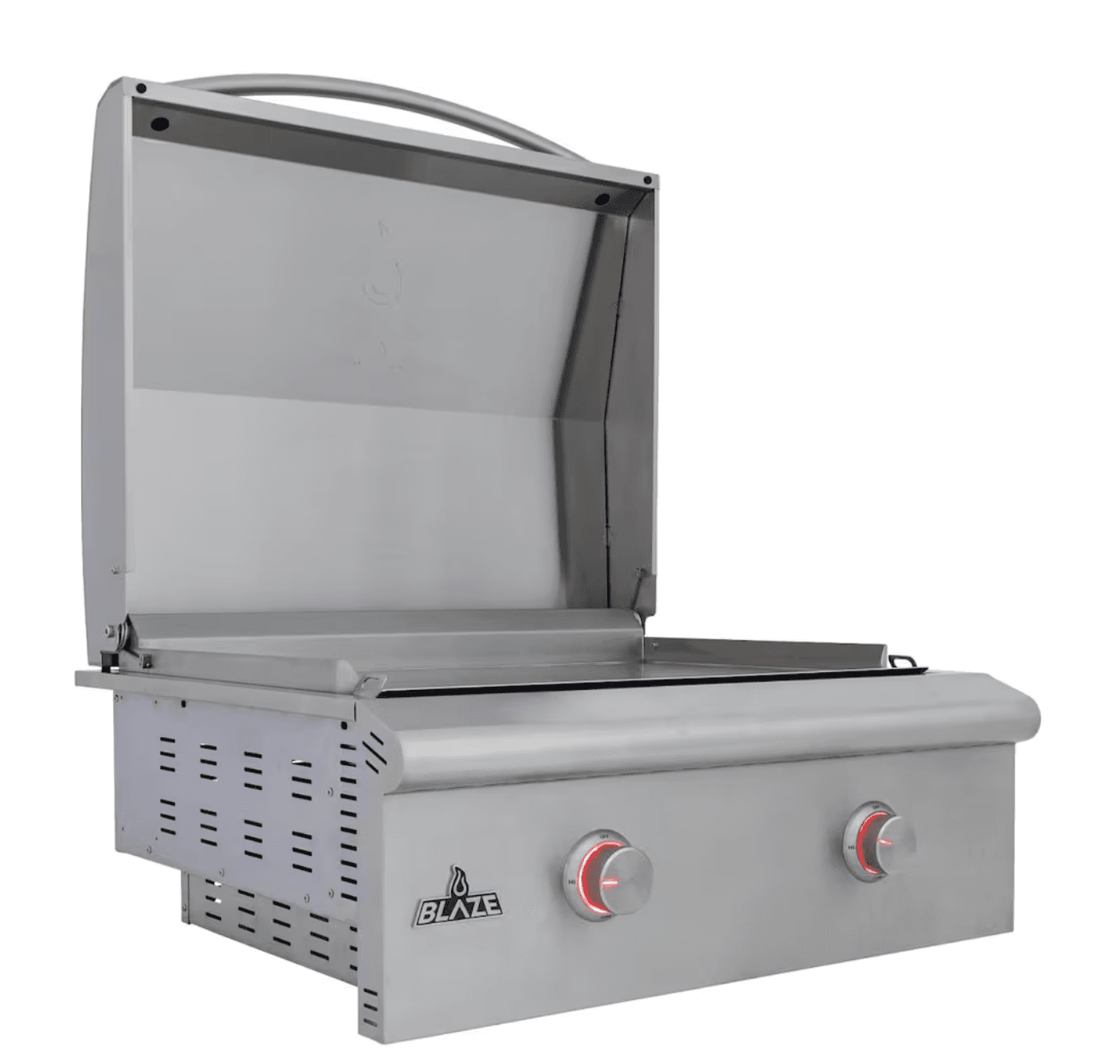 Blaze LTE+ 30-Inch Built-in Natural Gas Griddle w/ Lift-Assist Hood - BLZ-GRIDDLE-LTE3-NG
