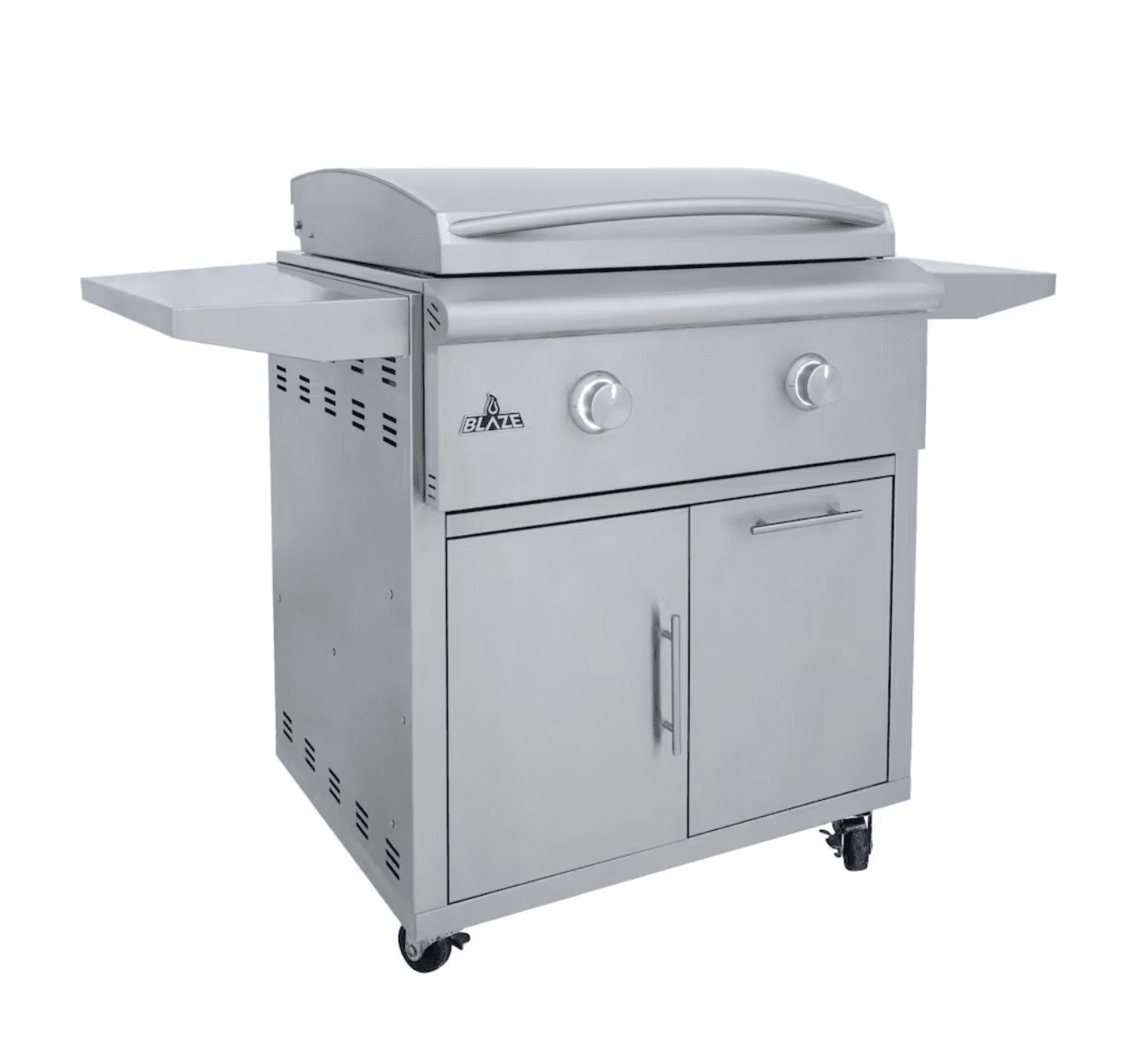 Blaze LTE+ 30-Inch Propane Gas Griddle w/ Lift-Assist Hood- BLZ-GRIDDLE-LTE3-LP + BLZ-GRIDDLE-CART-SC2