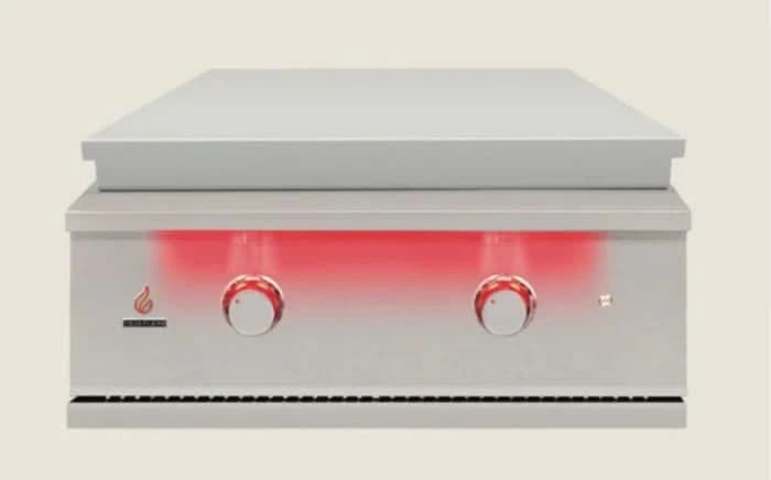 TrueFlame - 30-Inch 2-Burner Built-In Griddle - Natural Gas- TFG30-NG
